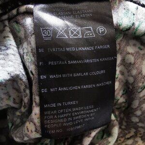 Indiska Top Black green and yellow size M  ptp 18